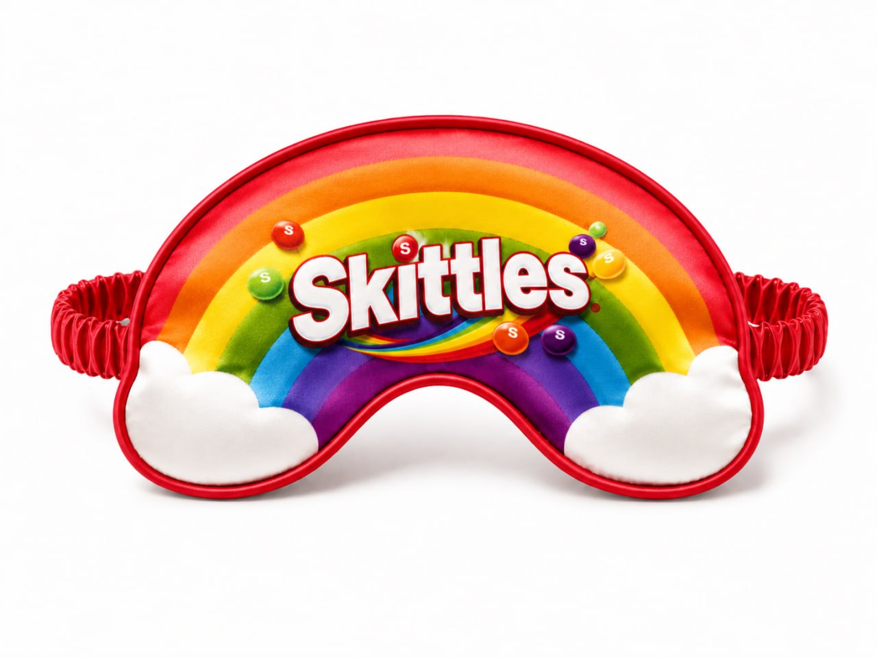 Individuell geformte Satin-Schlafmasken (Vollfarbdruck)
