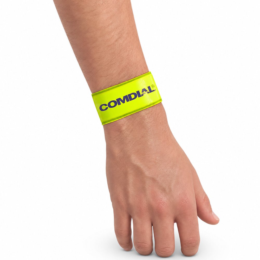 Reflektierendes Armband für Sichtbarkeit bei Nacht