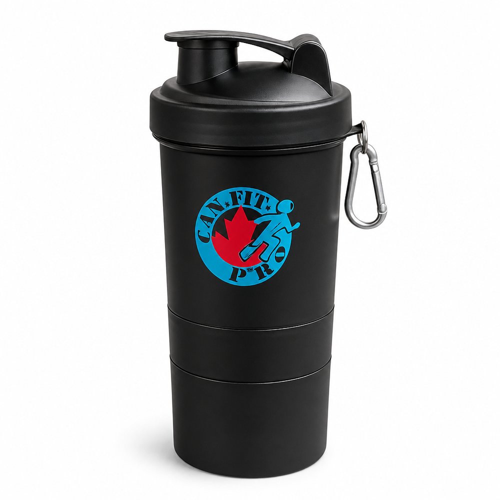 Drei-in-Eins Protein-Shaker 400ml