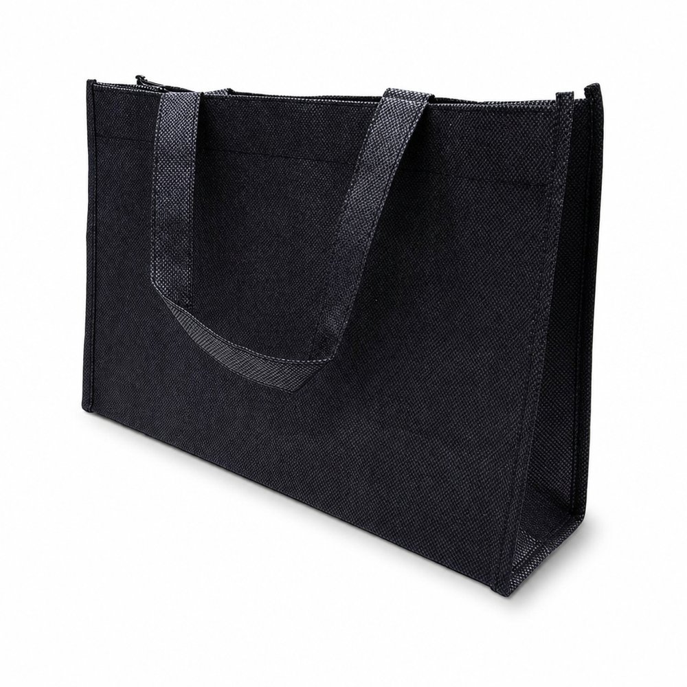 Kompakte bedruckte Non-Woven-Tragetasche für Firmenevents