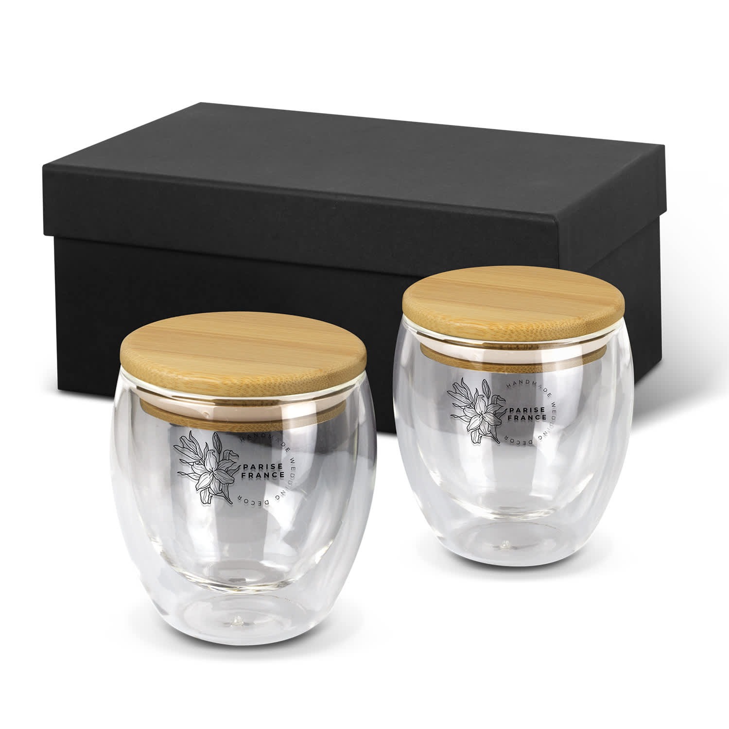 Azzurra Doppelwand-Glas-Set 250ml