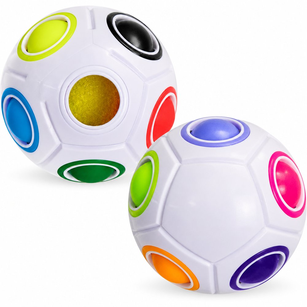 Fidget-Puzzleball mit Branding-Fläche