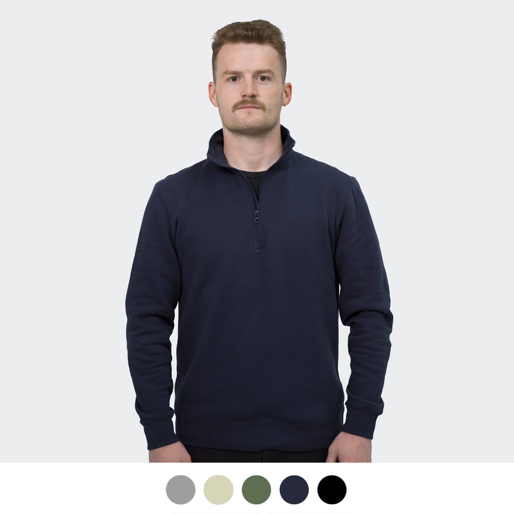 Camden Unisex Quarter Zip Fleece-Sweatshirt