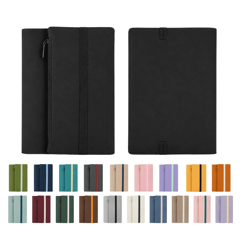Executive Notizbuch A5 mit Soft-Touch-Lederhülle