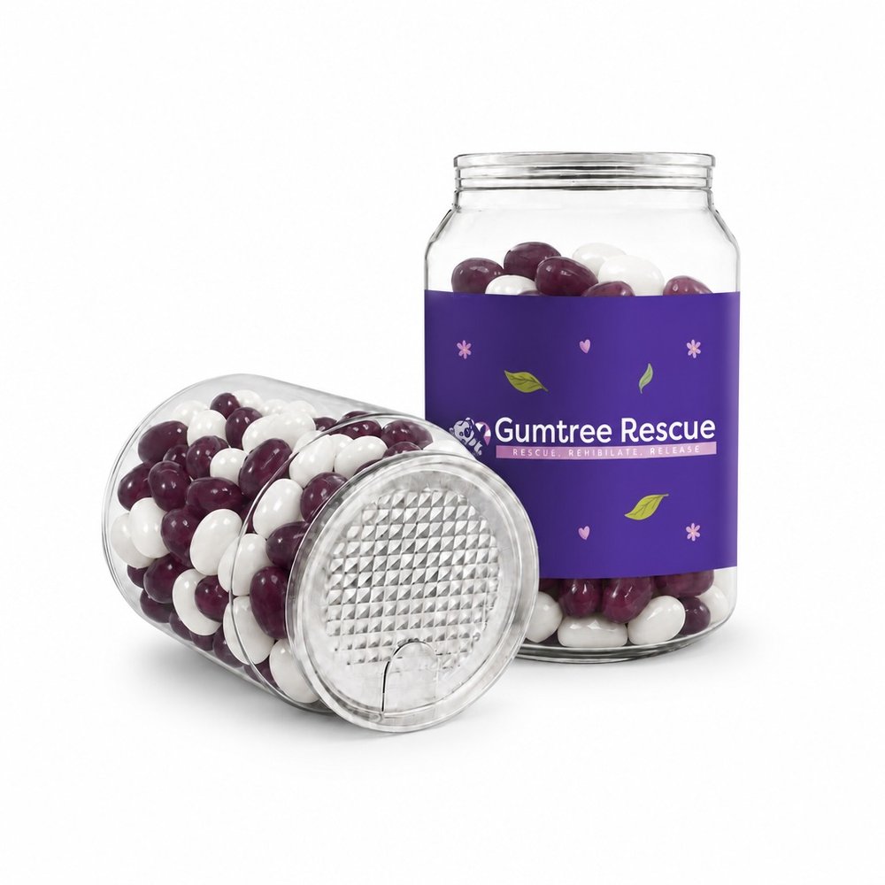 Corporate Colour Jelly Beans Klarsichtdose 210g