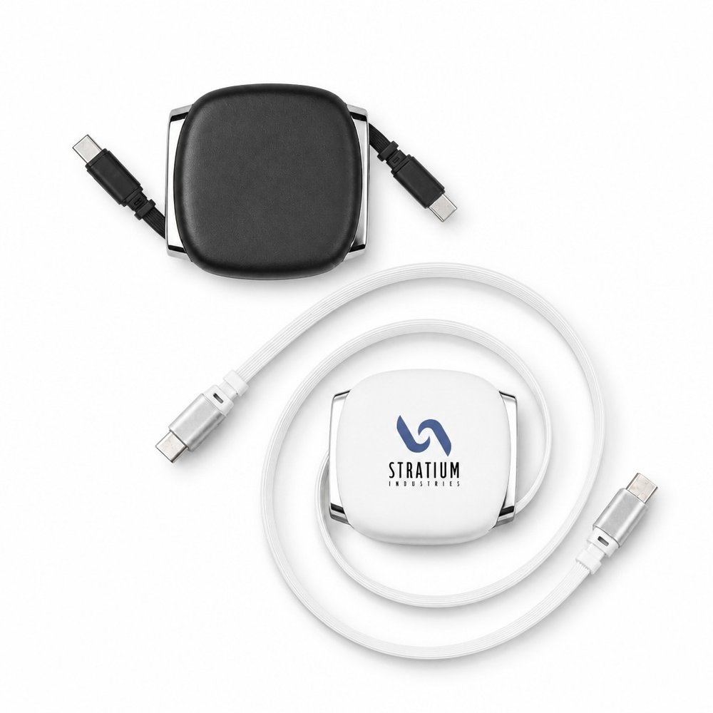 Reel Einziehbares 100W USB-C Ladekabel