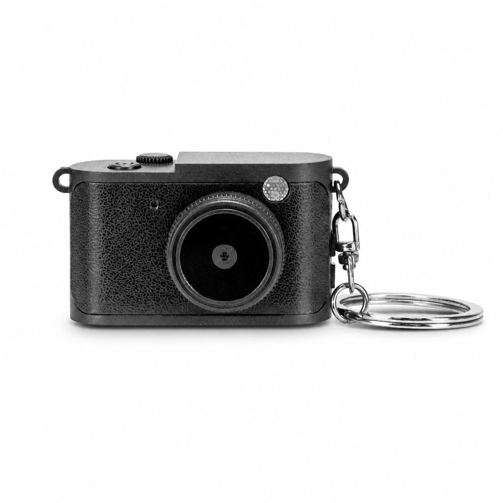 Retro Mini-Kamera Schlüsselanhänger mit 12MP