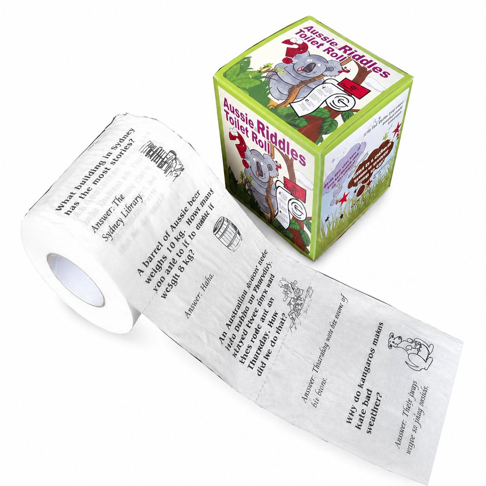 Gedrucktes Toilettenpapier