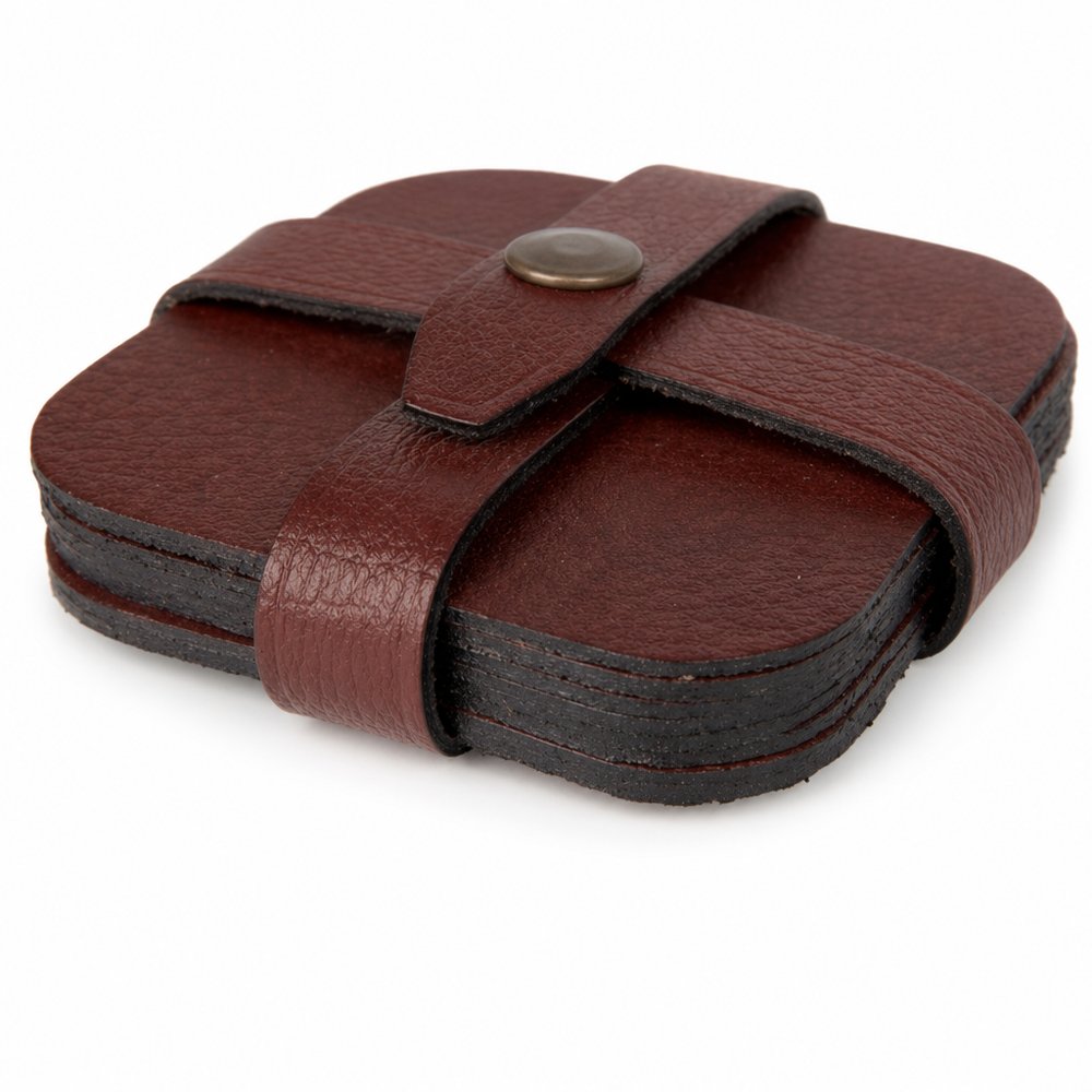 Australische Leder Coaster Sets (8er Set)