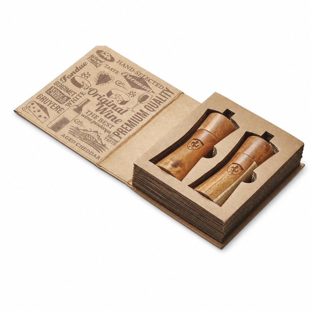 Bischof Holz Salt And Pepper Grinder Sets