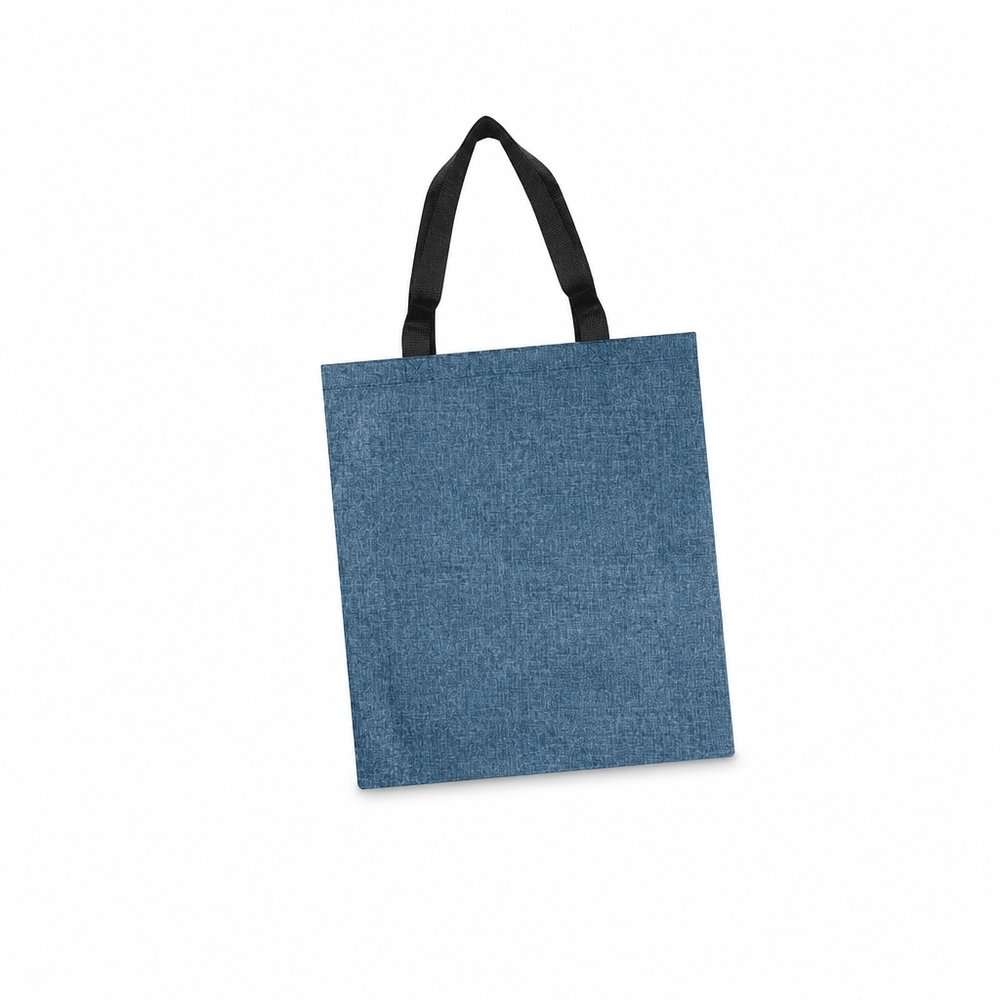 Melierte Non-Woven Konferenztasche mit Bodenfalte