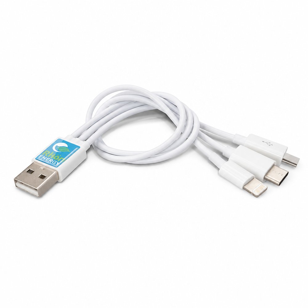 Aufladen des Telefons 3-in-1-Kabel