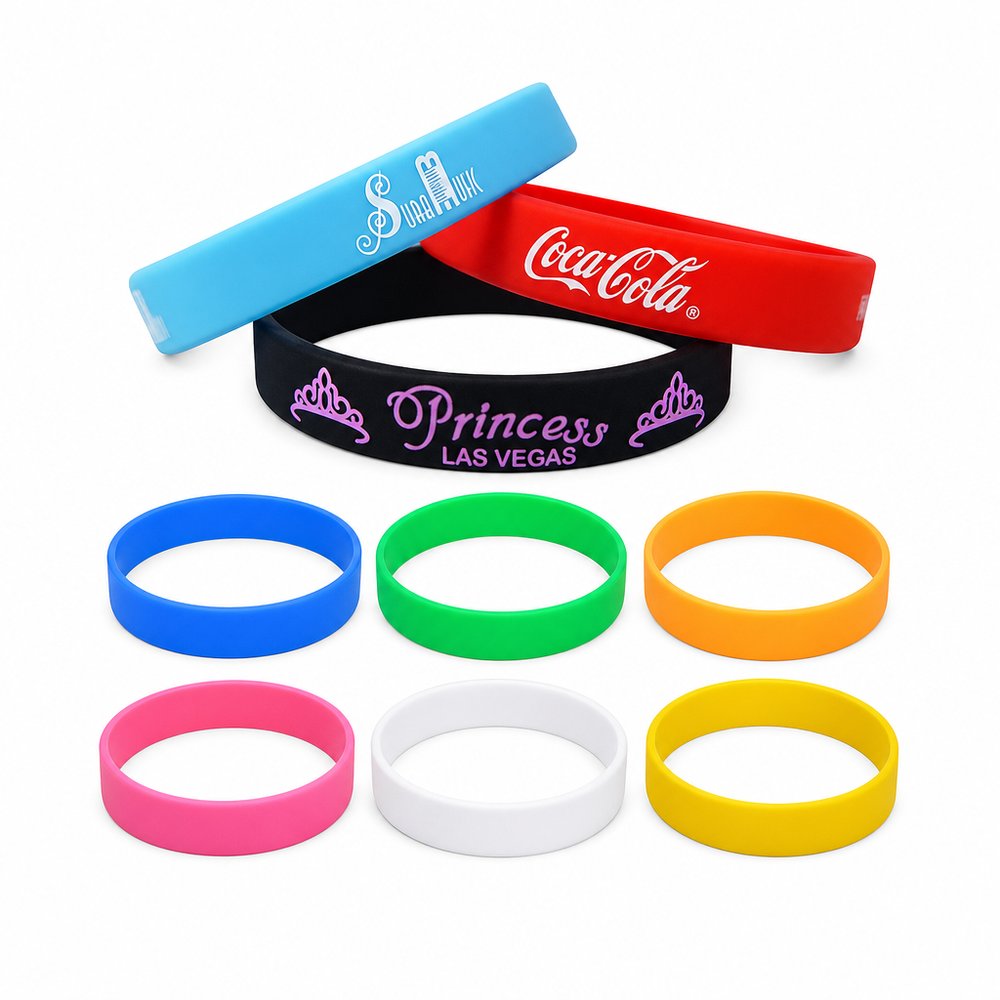 Stürzte Silikon-Armbänder