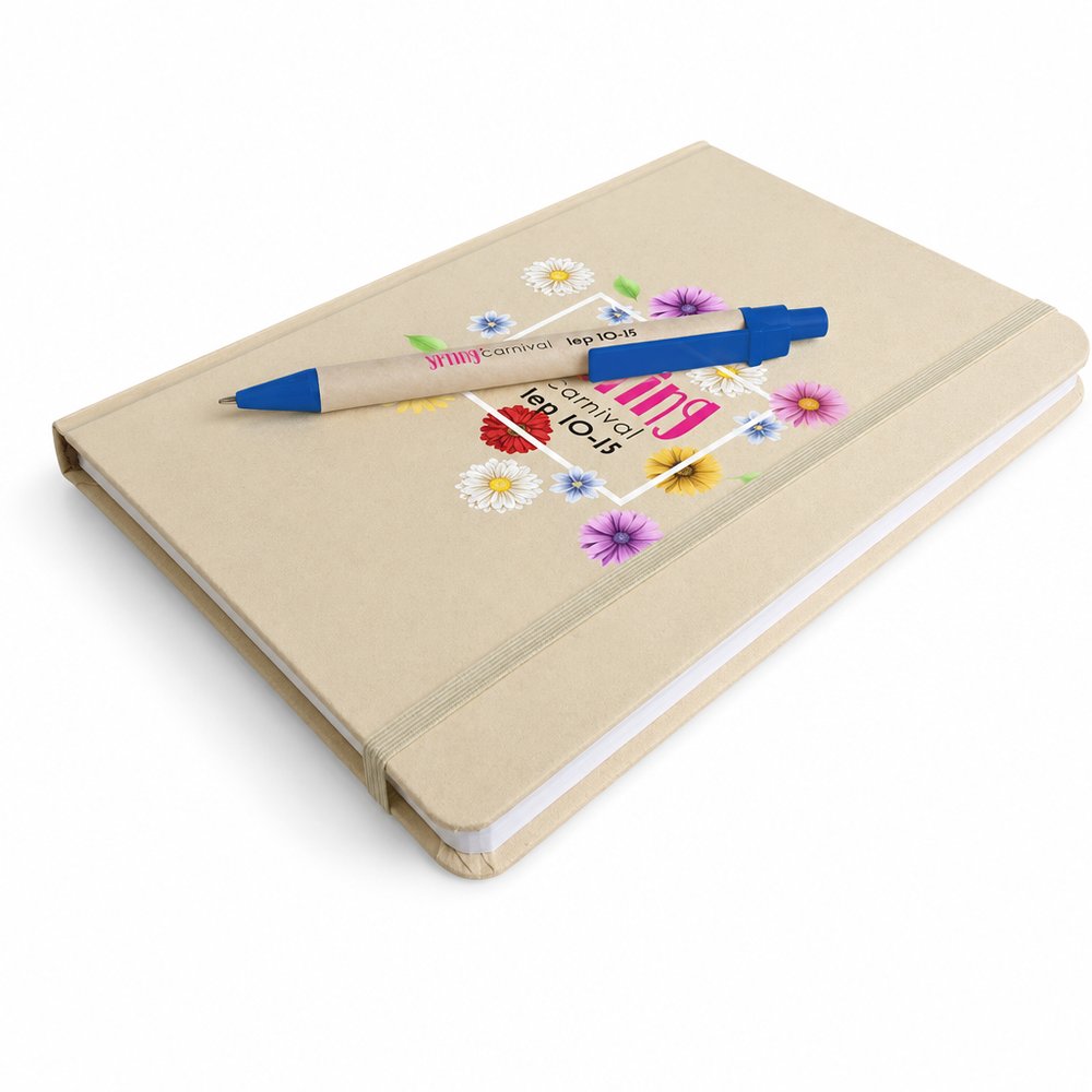 Cirro PU Natural Notebooks (A5) Mit Stift