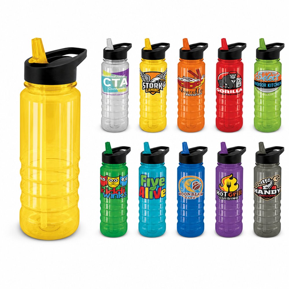 Corporate Tritan-Trinkflasche mit Klappmundstück 750ml
