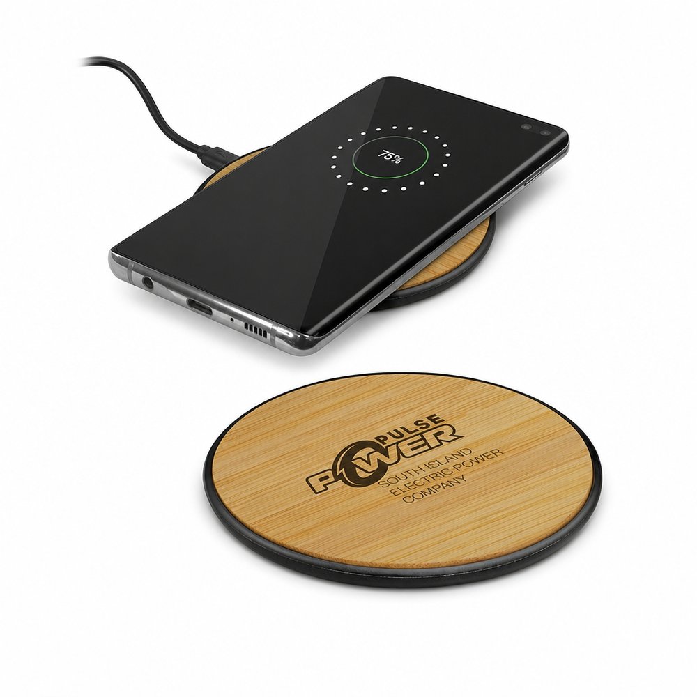 Corporate Bamboo Wireless Ladegeräte