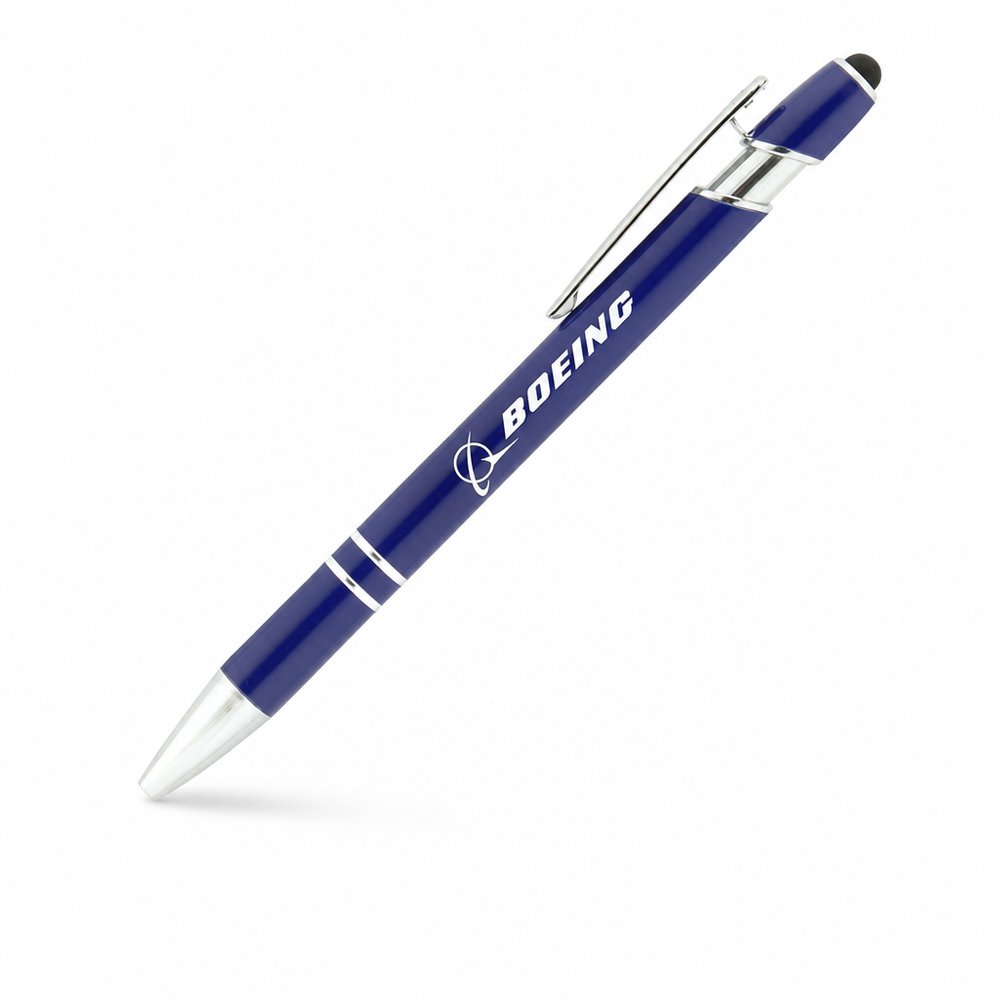 Bedruckter Executive Metall-Druckkugelschreiber mit Stylus