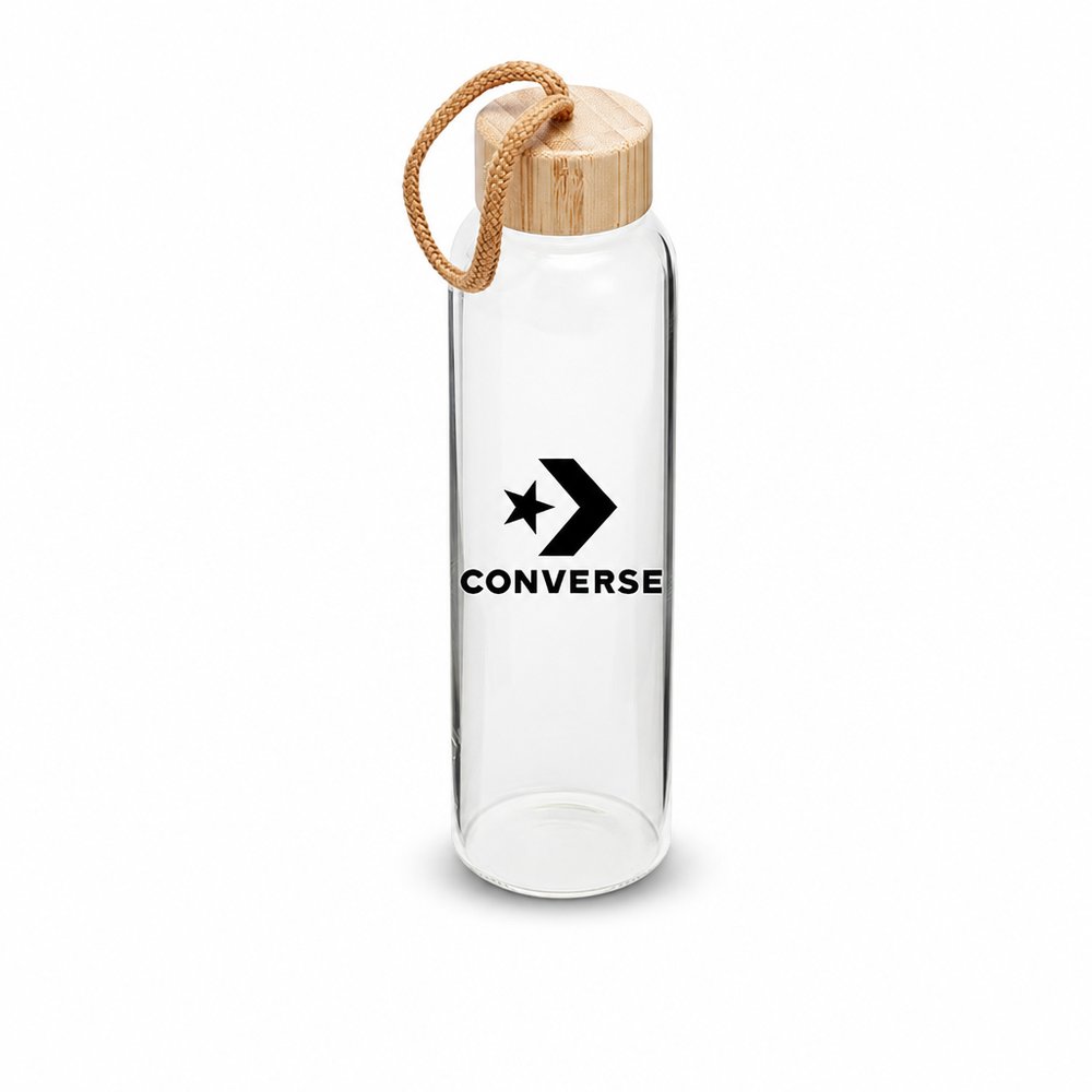 Glastrinkflaschen mit Bambusdeckel (750ml)