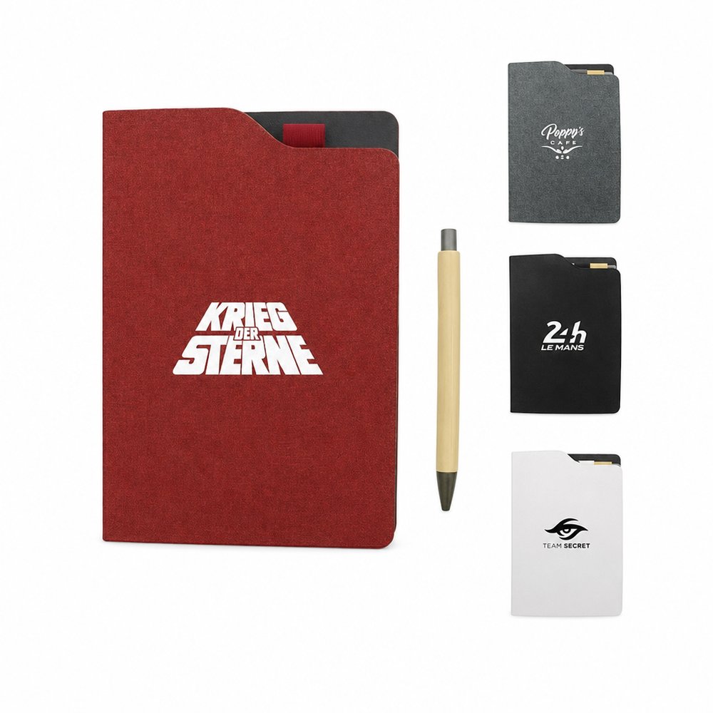 Notizbücher mit Stift (A5)