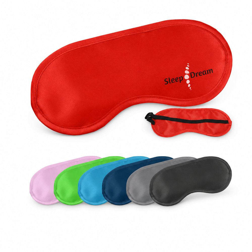 Schnell bedruckte Satin-Schlafaugenmasken