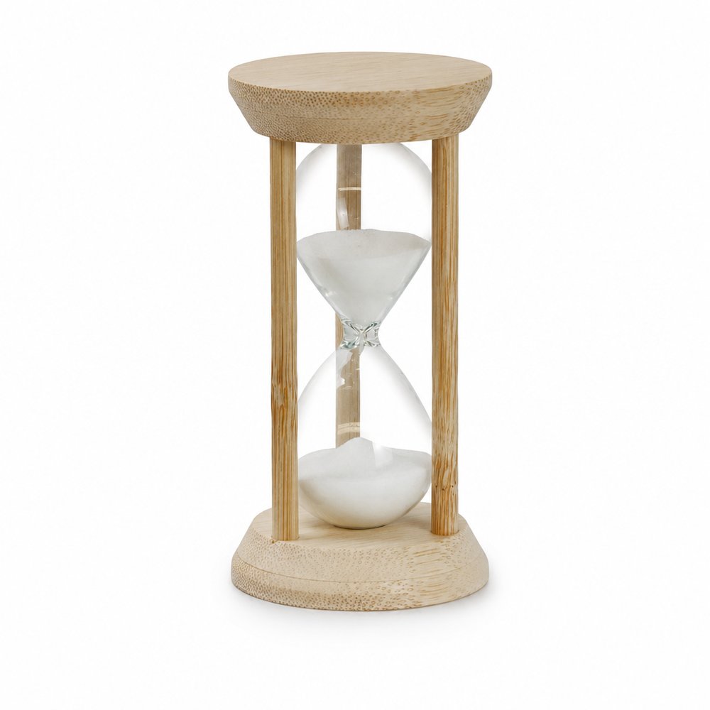 Bambus-Sanduhren Achtsamkeits-Timer