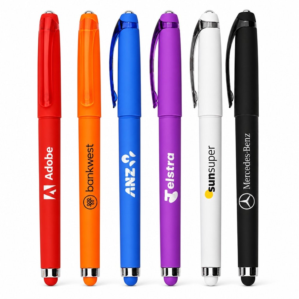 Fidget Gelschreiber mit Stylus-Spitze