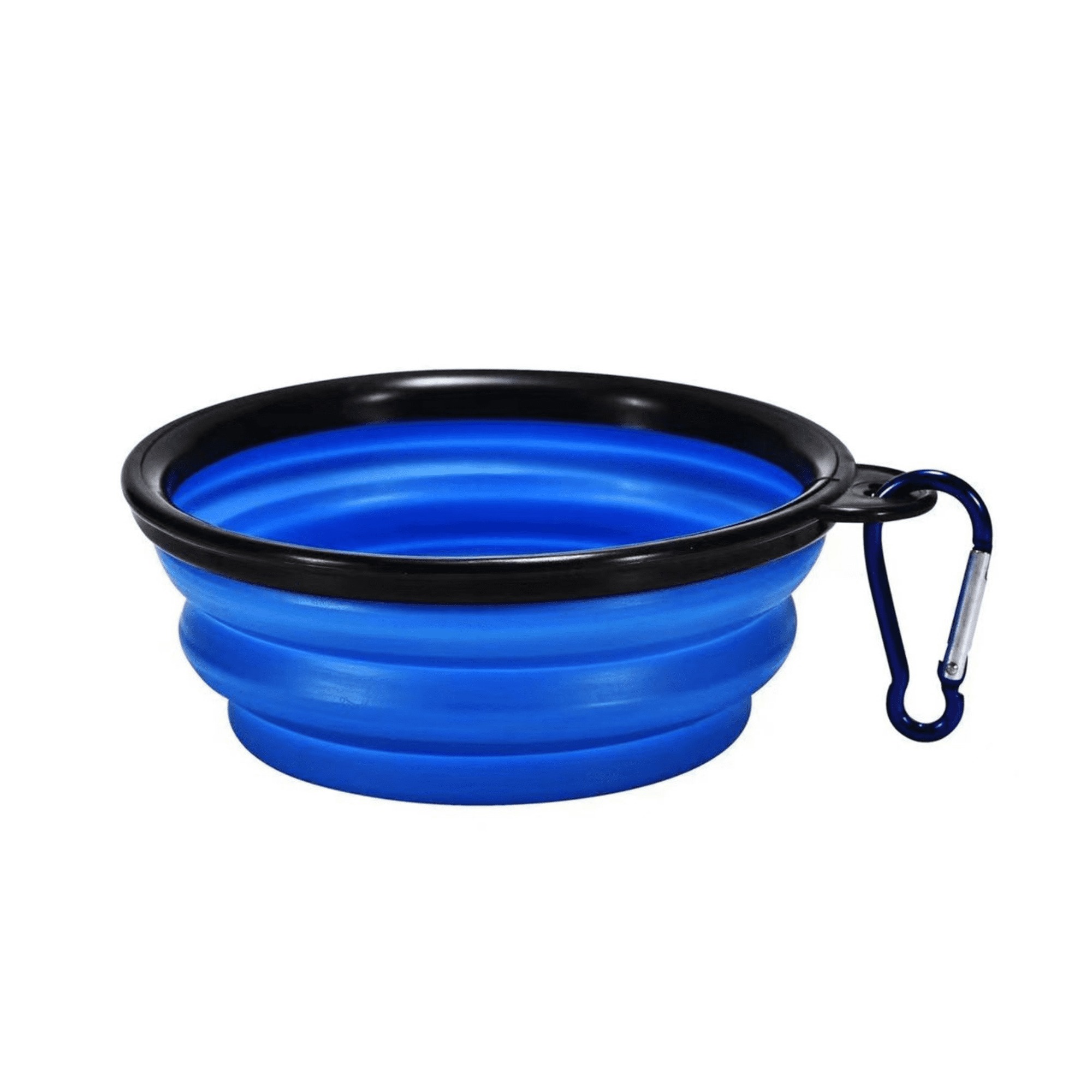 Faltbarer Silikon-Napf mit Karabiner