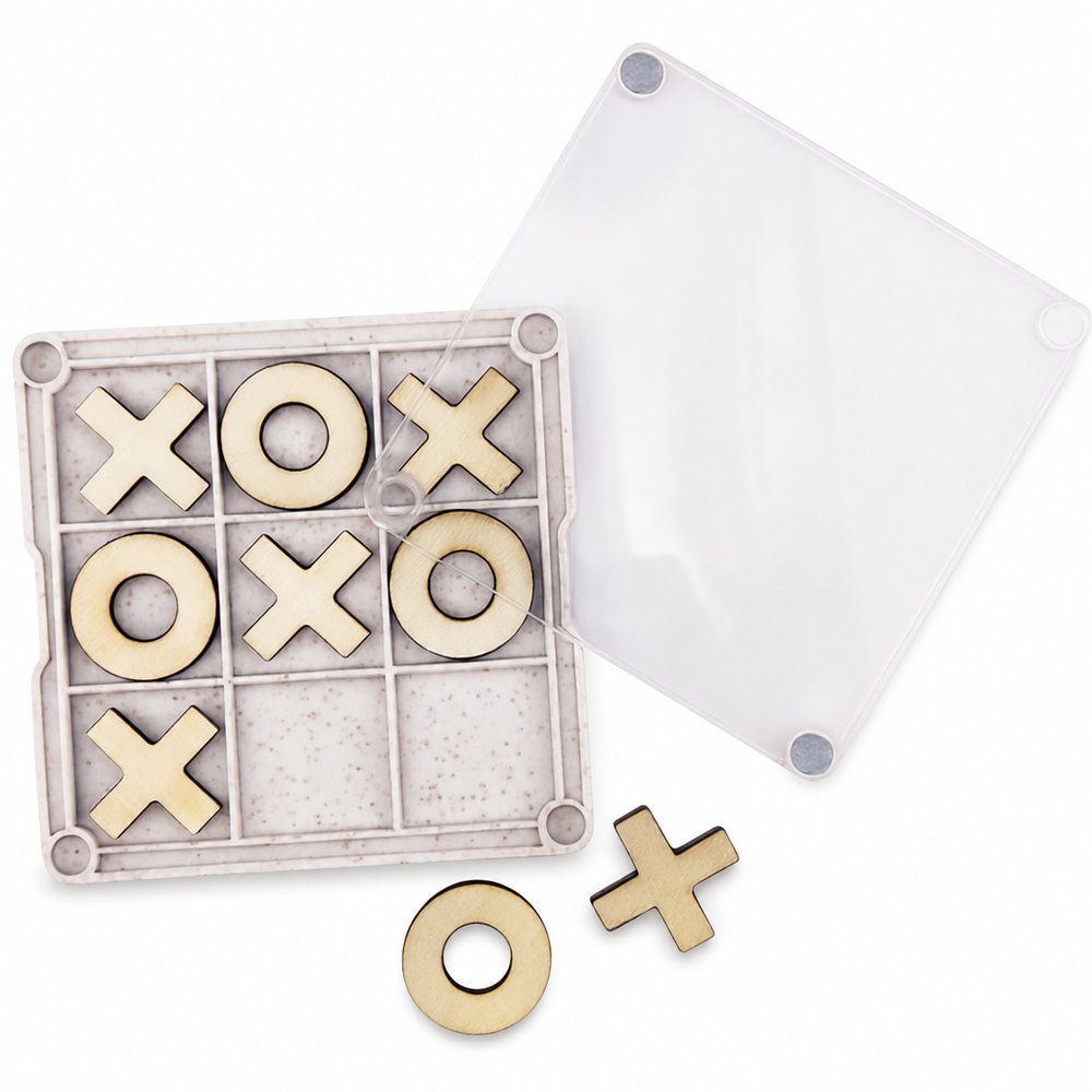 Tic-Tac-Toe Untersetzer mit Spielfunktion