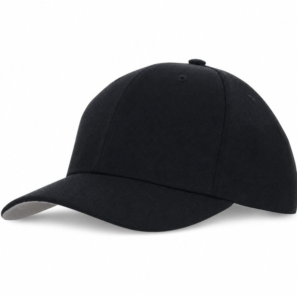 American Twill Cap mit Kontrast-Schirm