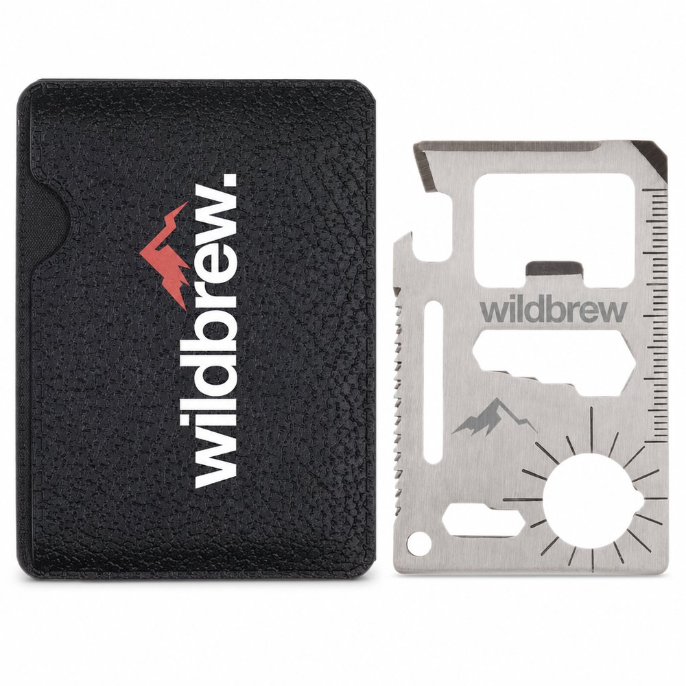Bionic Multitool-Karte mit Etui