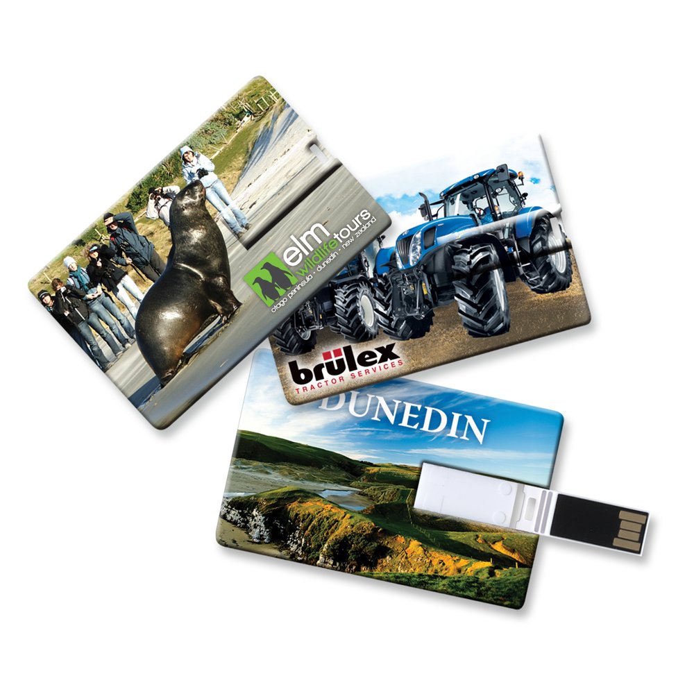 Kreditkarten-USB-Stick 16GB mit Klappmechanismus