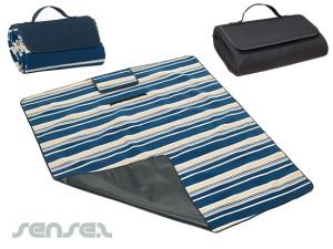 Werbeartikel Striped Faltbare Picknickdecken
