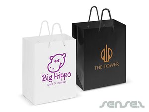 Promotional Mittelgro&szlig;e Laminated Carry Bags