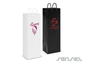 Promotional Laminierte Wine Carry Bags