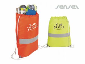 Promotional Hi-Viz Kordelzug Rucks&auml;cke