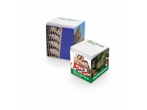 Promotional Sticky Note W&uuml;rfel (70x70x70mm oder 85x85x45mm)