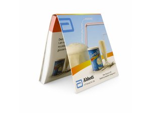 Werbeartikel Sticky Notes mit Covers (75mm x 127mm)