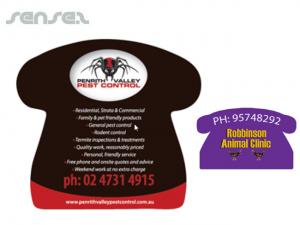 Werbeartikel Telefon geformte Flachmagnete