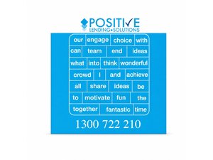 Promotional Magnetic Poetry Word Puzzles (95x95mm)