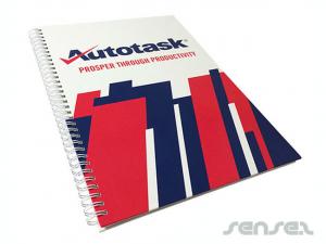 Werbeartikel Benutzerdefinierte A4 Wiro Notebooks (fester Einband)