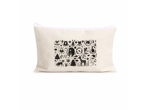 Promotional Nat&uuml;rliche wei&szlig;e Baumwolle Leinwand Federm&auml;ppchen (12oz)