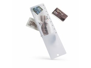Promotional Plastiklineale mit Lupe