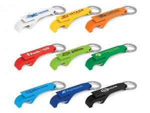 Plastic Bottle Opener Keyrings