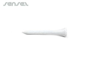 Promotional Farbe Wooden Tees 70mm