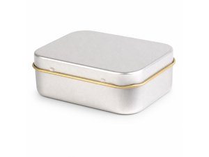 Promotional Undecorated Silber Tins