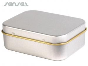 Werbeartikel Undecorated Silber Tins