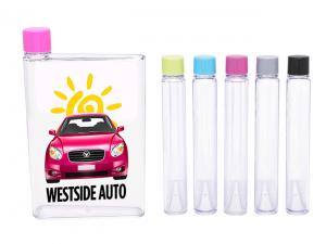 Werbeartikel Nobel Flachwasserflaschen (450ml)