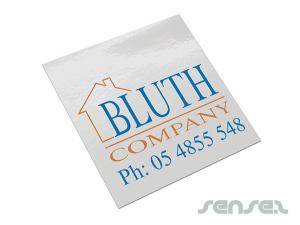 Werbeartikel Jojo Vinyl-Aufkleber (75 x 75mm)