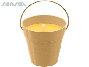 Promotional Bambus Citronella-Kerzen