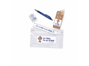 Promotional Bibo Stationery Sets in PVC-Bleistift-Kasten